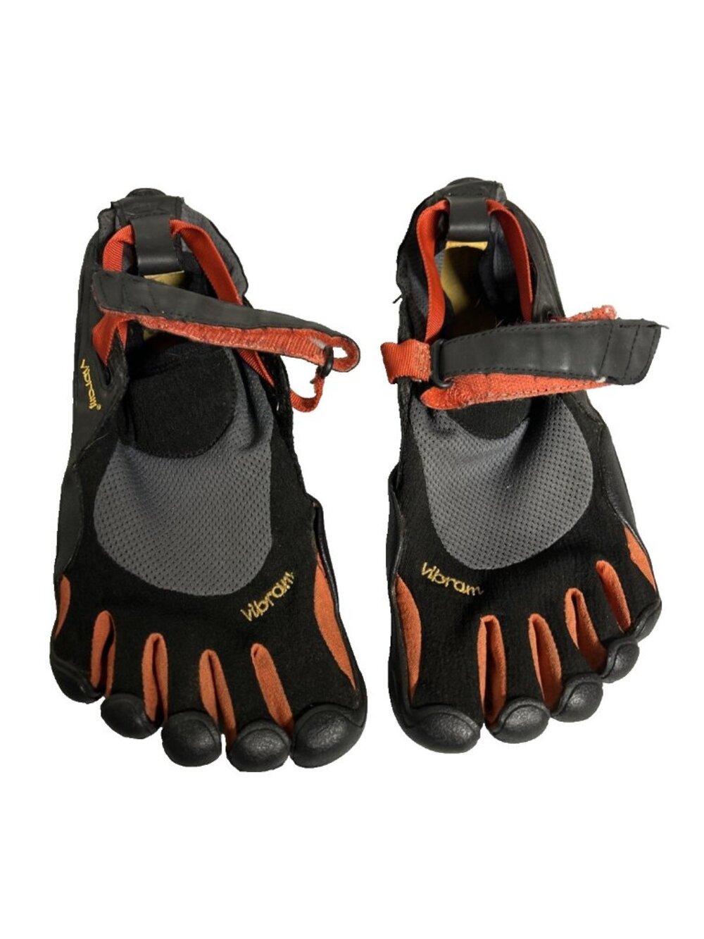Vibram Five Fingers Barefoot Shoes Size 41 Men's 8.5-9 Women's 9-9.5 Black Red